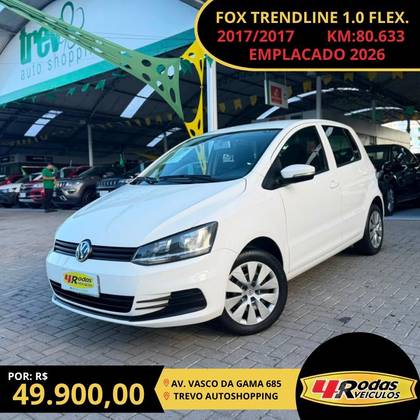 VOLKSWAGEN FOX 1.0 MPI TRENDLINE 12V FLEX 4P MANUAL VOLKSWAGEN FOX 1.0 MPI TRENDLINE 12V FLEX 4P MANUAL